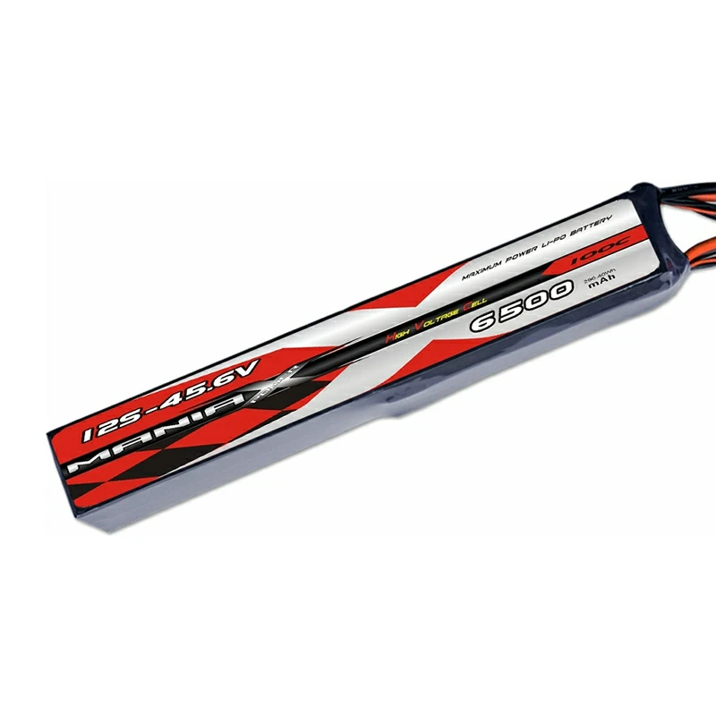 12S-45.6V 6500mAh 100C --stick Lipo-batterij