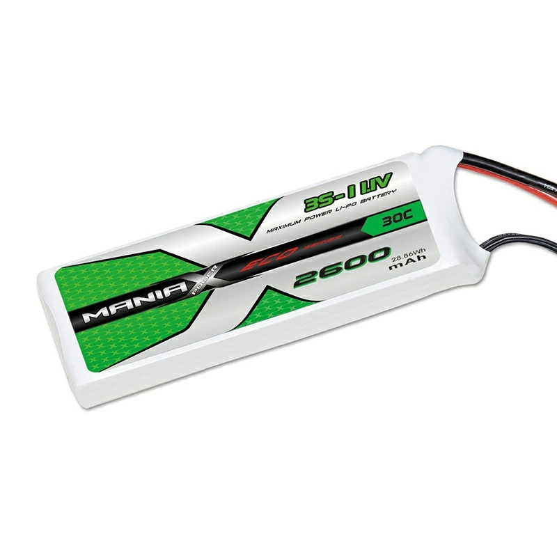 3S-11.1V 2600mAh 30C Lipo-batterij