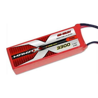 6S-22.2V 3300mAh 70C Lipo-batterij