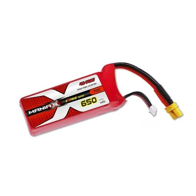 ManiaX 4S-14.8V 650mAh 70C Lipo-batterij